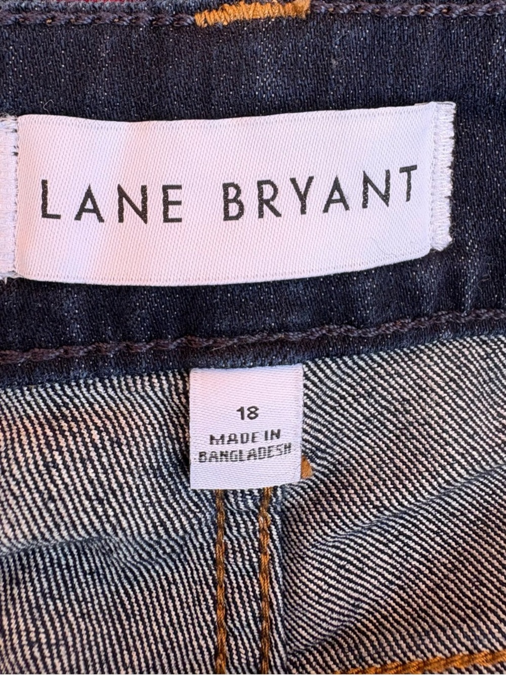 Lane Bryant Mid Rise Signature Fit Pedal Capri Jeans. Plus Size 18. - Picture 3 of 3